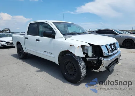 2008 Nissan Titan Xe z USA, uszkodzony, nr VIN 1N6BA07DX8N315866
